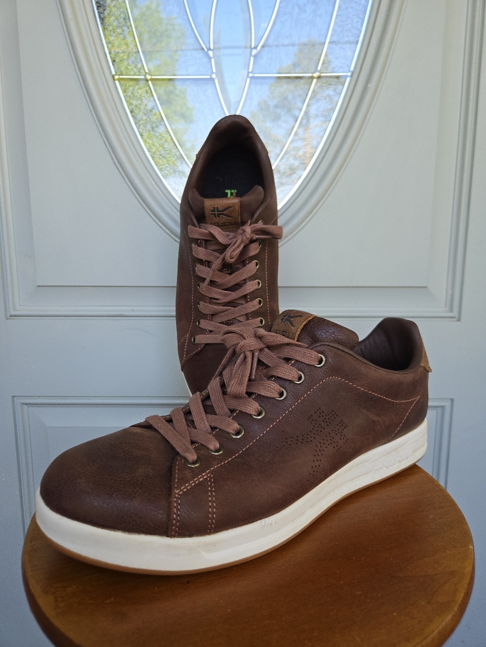 KURU Classic Court Sneaker Roam Clove Brown Leather